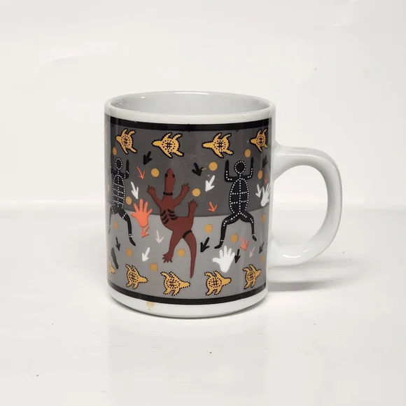 TOBWABBA | Kitchen | Lizards G254 994 Tobwabba Art Authentic Australian Aboriginal  Coffee Mug | Poshmark